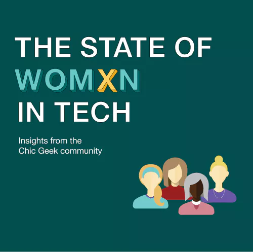 state of womxn in tech infographic preview